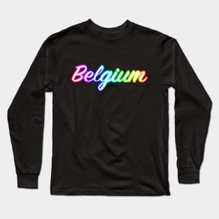 Belgium Long Sleeve T-Shirt